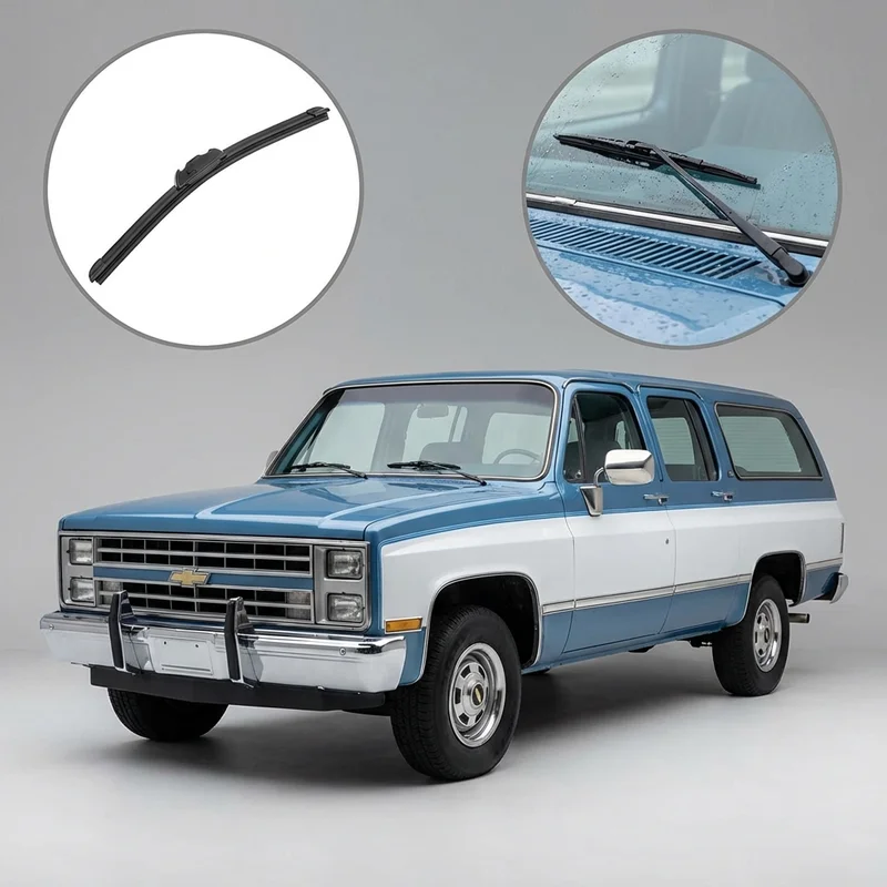 Driver Side Wiper Blade for Chevrolet R10 Suburban (1987 - 1988) - 1